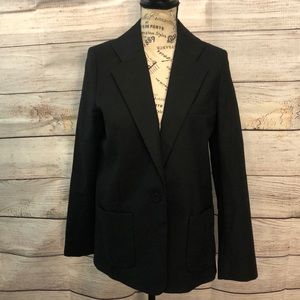 & Other Stories Blazer Cotton Black NWT